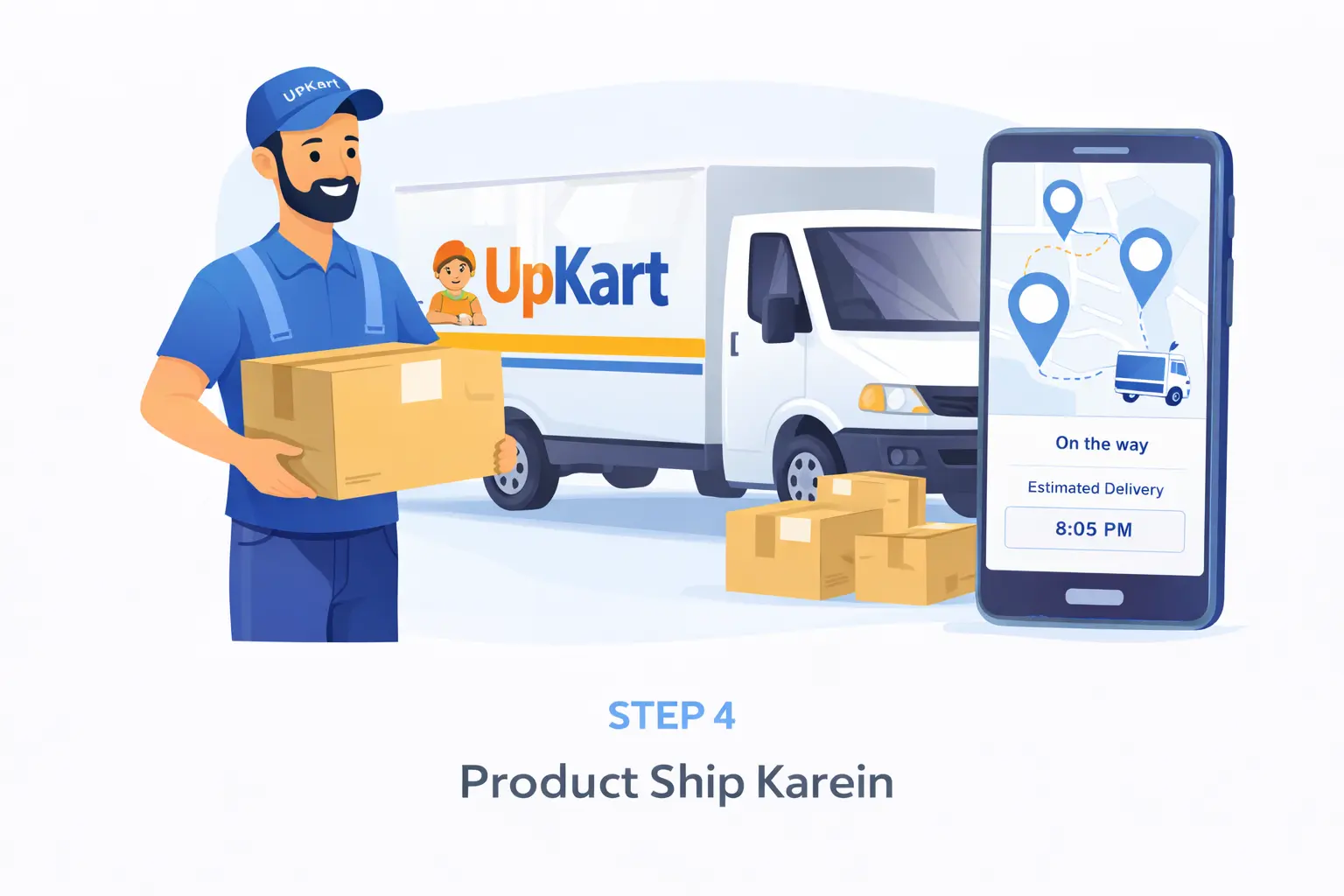 Safe and Fast Shipping with Upkart Logistics